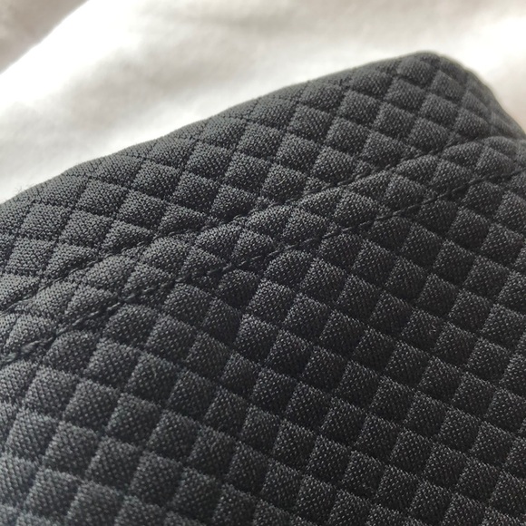 Long sleeve quilted black dress, size L - Picture 7 of 7